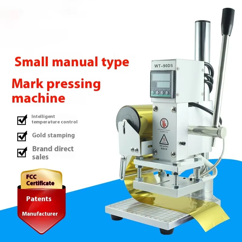 Resin Art Logo - Hot Foil Stamping Machine 300W Leather