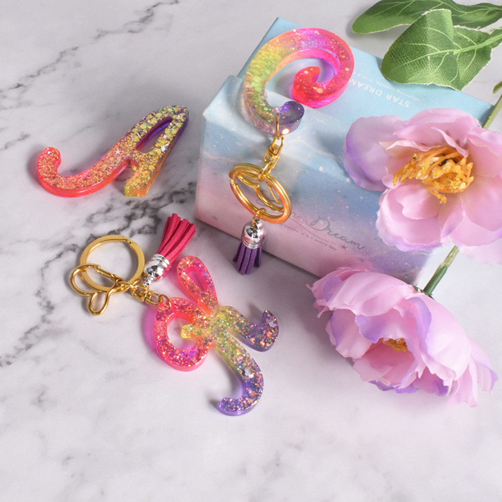 Alphabet Epoxy Resin Silicone  - Resin Art Pen ulasan dan harga