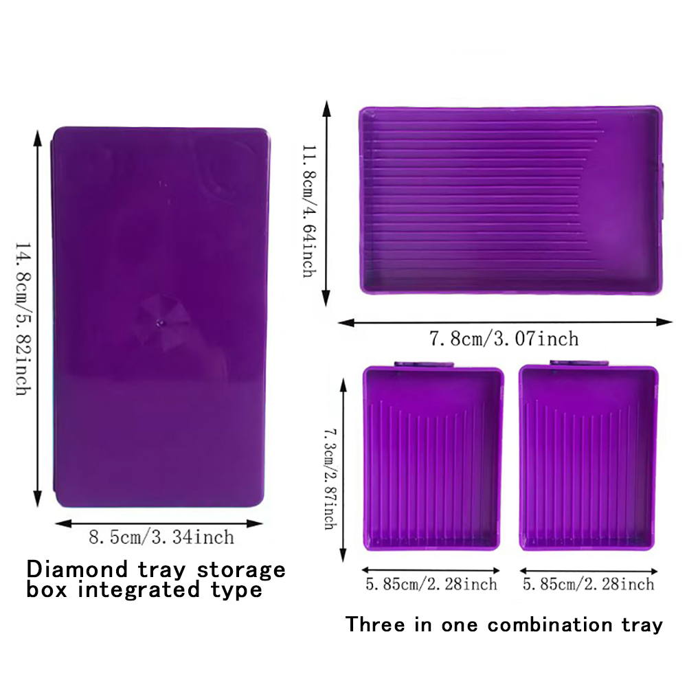 Diamond Painting Tray with Lid - Resin Art Pen ulasan dan harga