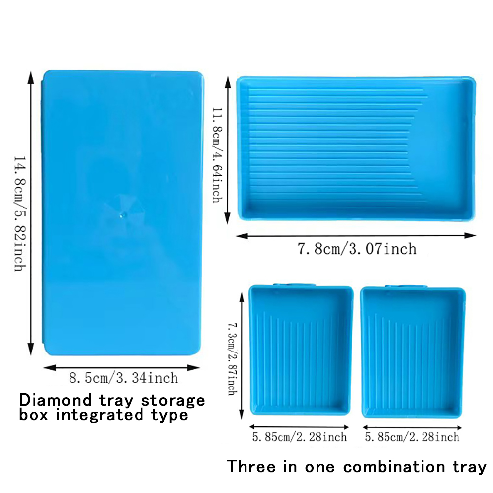 Diamond Painting Tray with Lid - Resin Art Pen ulasan dan harga