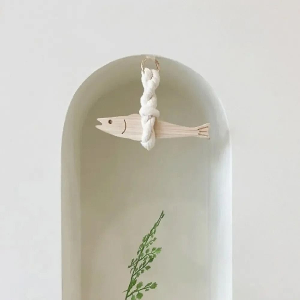 Creative Wooden Fish Car Ornam - Resin Art And Wood ulasan dan harga