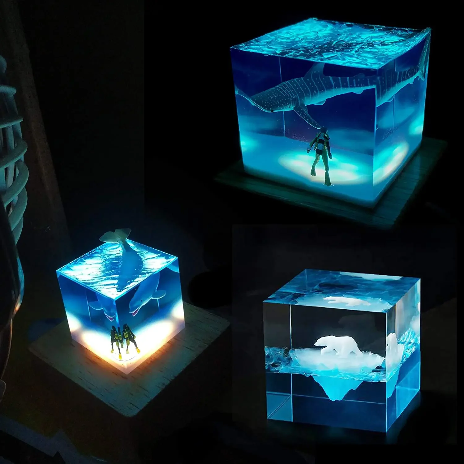 Square Light Resin Mold,led Si - Resin Art Equipment ulasan dan harga