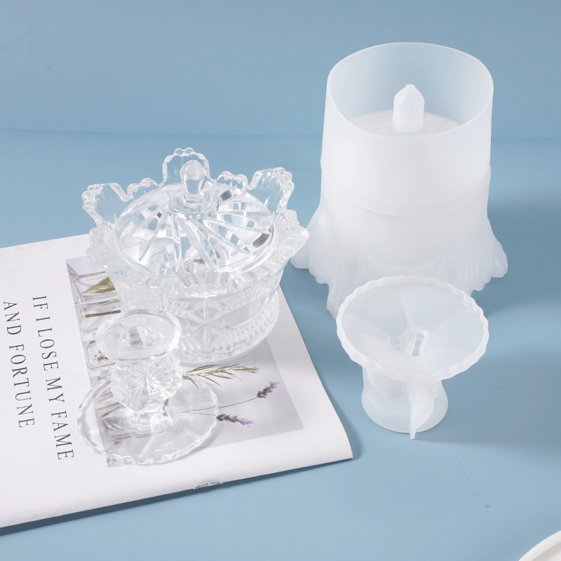 Crystal Storage Box Silicone M - Resin Art Equipment ulasan dan harga