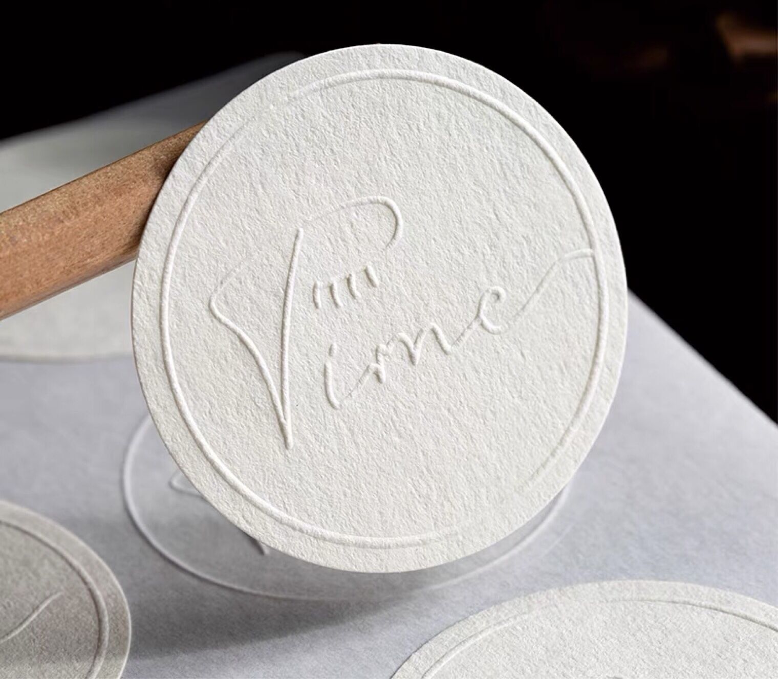 3D Embossed Stickers Custom Lo - Resin Art Logo ulasan dan harga