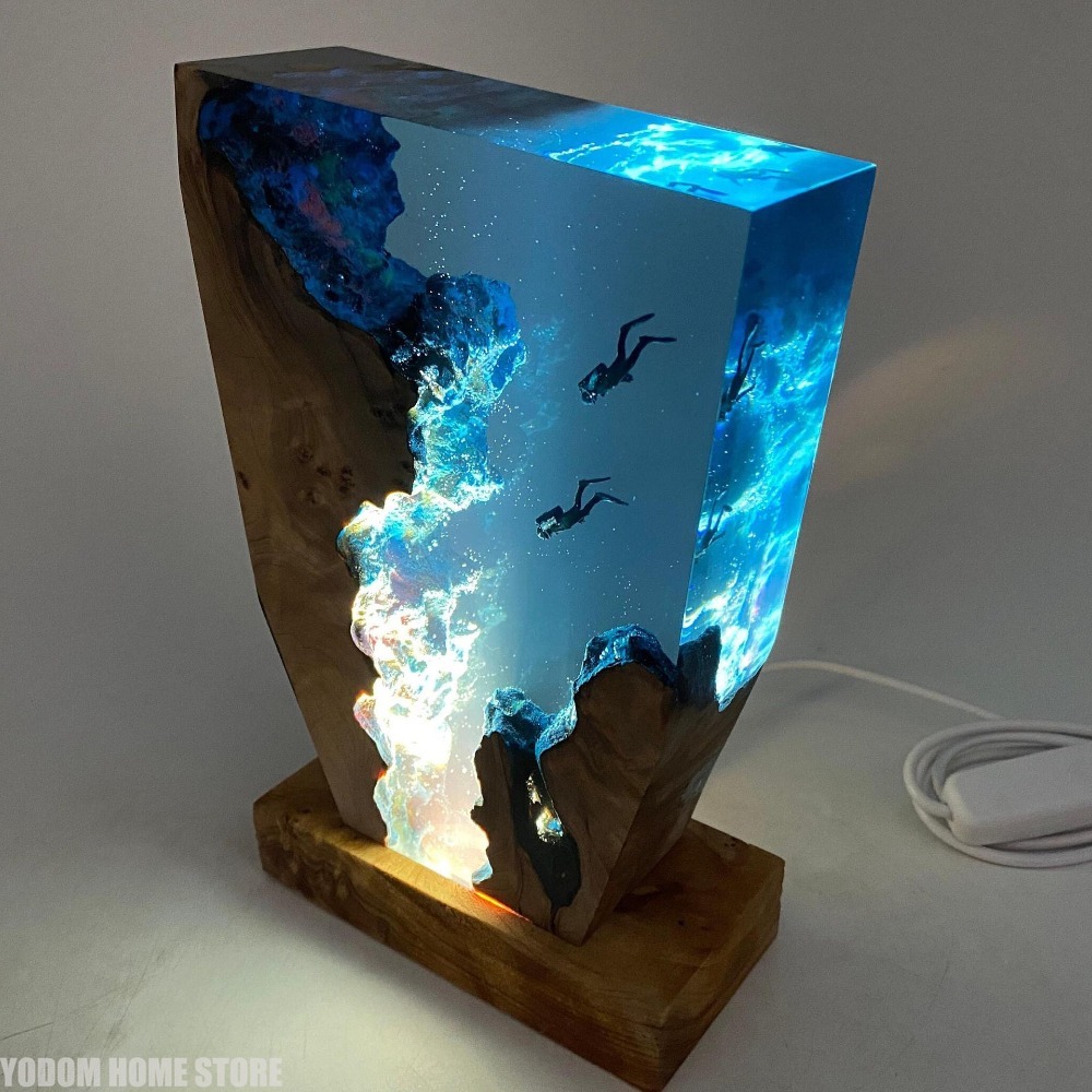 New Seabed World Organism Resi - Resin Art World ulasan dan harga