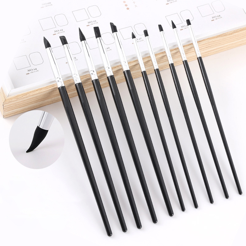 5Pcs Dental Silicone Brush Pen - Resin Art Pen ulasan dan harga