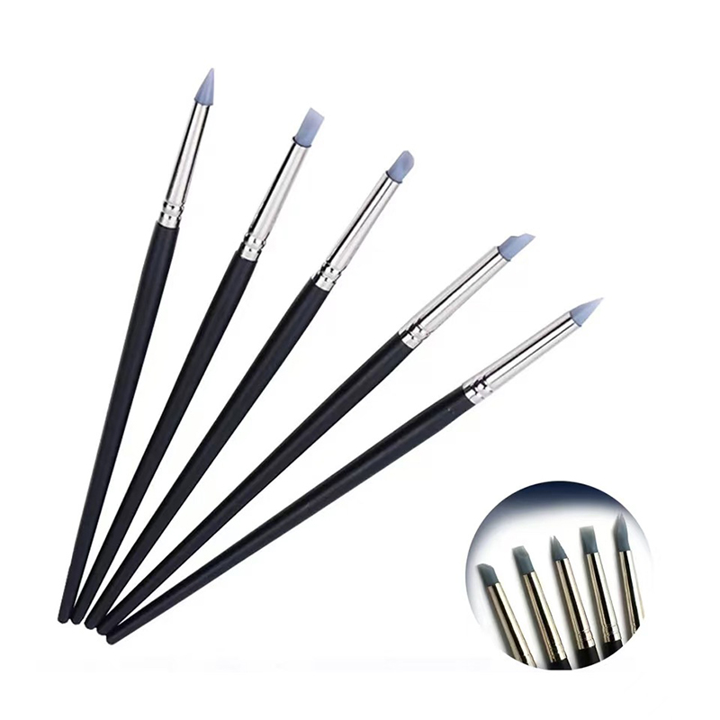 5Pcs Dental Silicone Brush Pen - Resin Art Pen ulasan dan harga