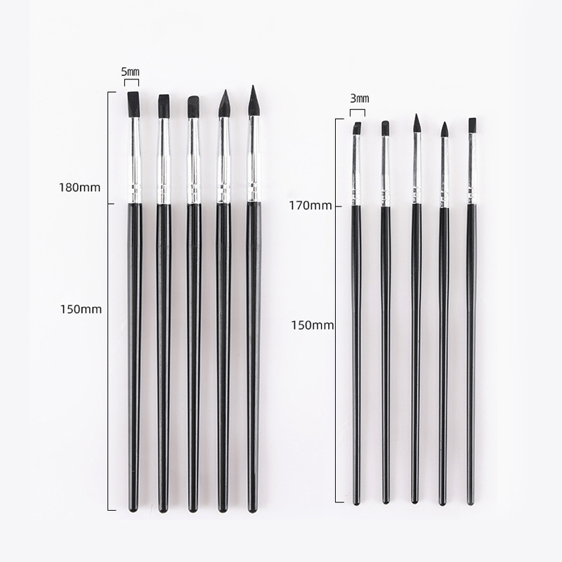 5Pcs Dental Silicone Brush Pen - Resin Art Pen ulasan dan harga
