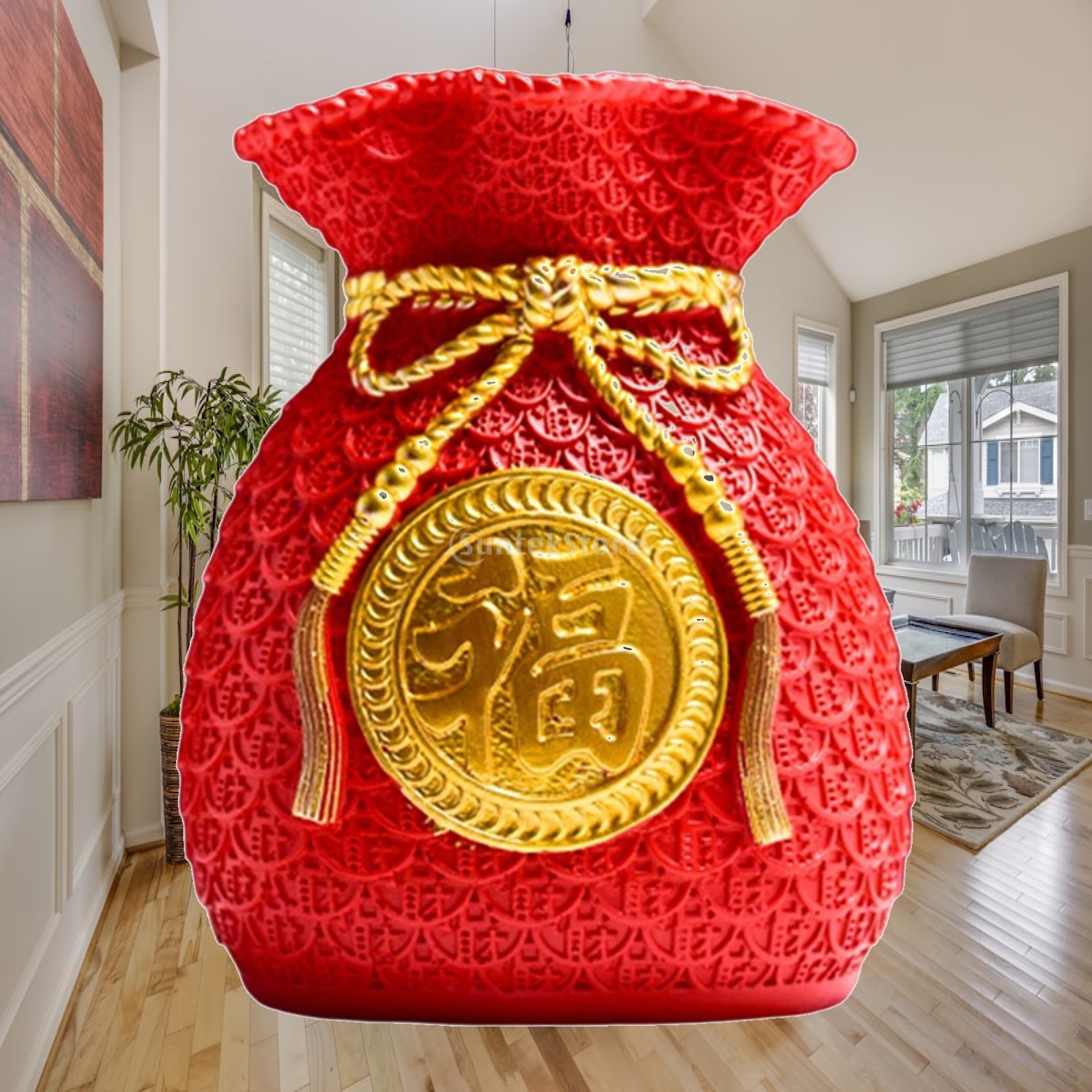 Shape Flower Vase ,Feng Shui W - Resin Art Table Top ulasan dan harga