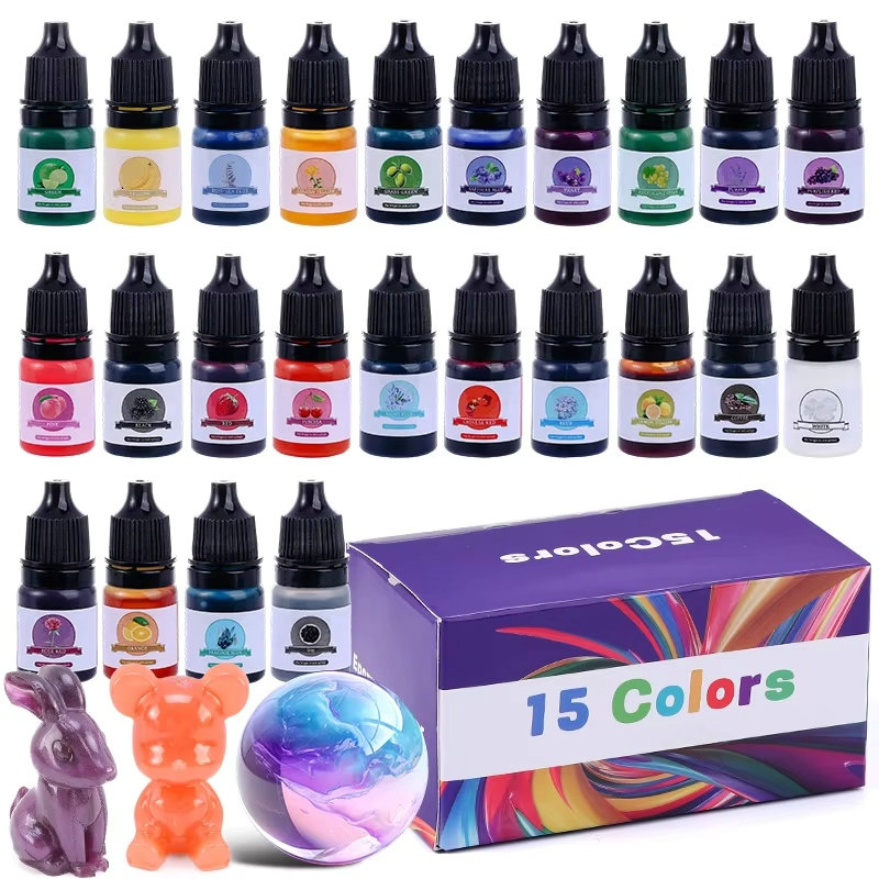 Epoxy Resin Color Pigment 24 V - Resin Art Pen ulasan dan harga
