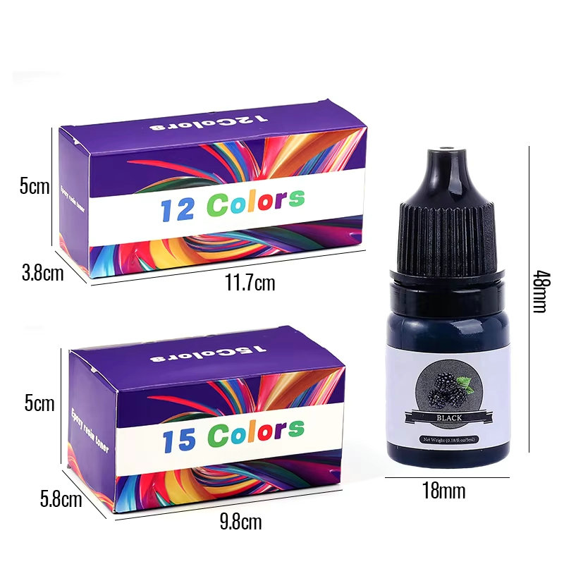 Epoxy Resin Color Pigment 24 V - Resin Art Pen ulasan dan harga