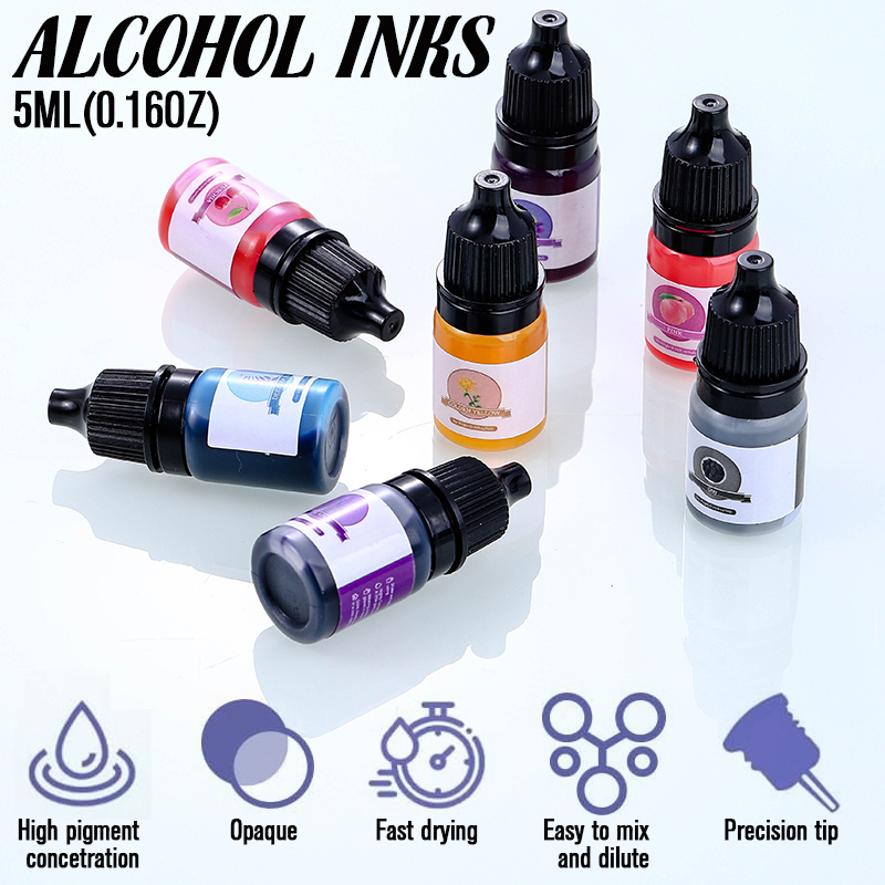 Epoxy Resin Color Pigment 24 V - Resin Art Pen ulasan dan harga