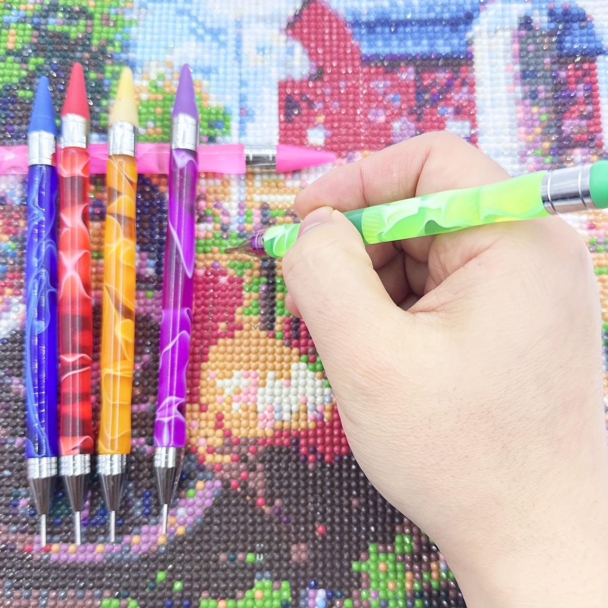 2pcs Dual-ended Wax Pen, Rhine - Resin Art Pen ulasan dan harga