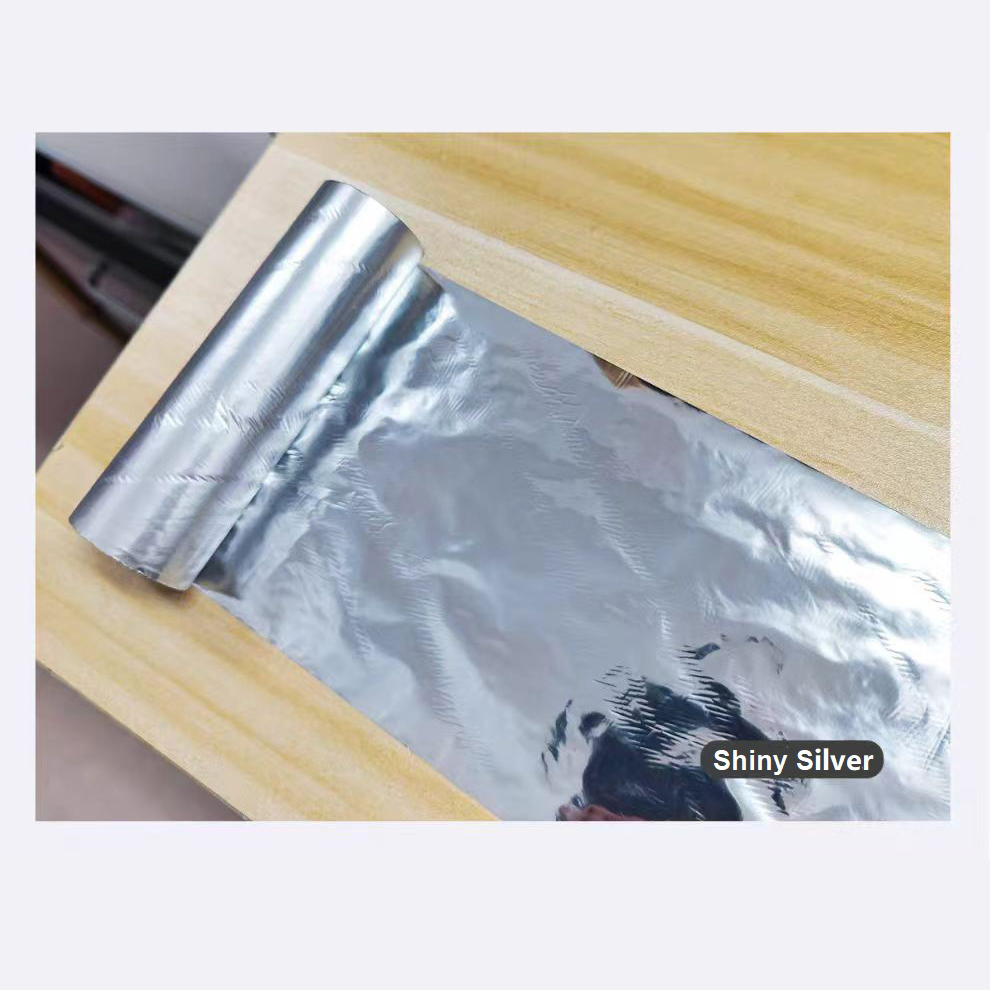 Silver Foil Ribbon Roll 110mm  - Resin Art Logo ulasan dan harga