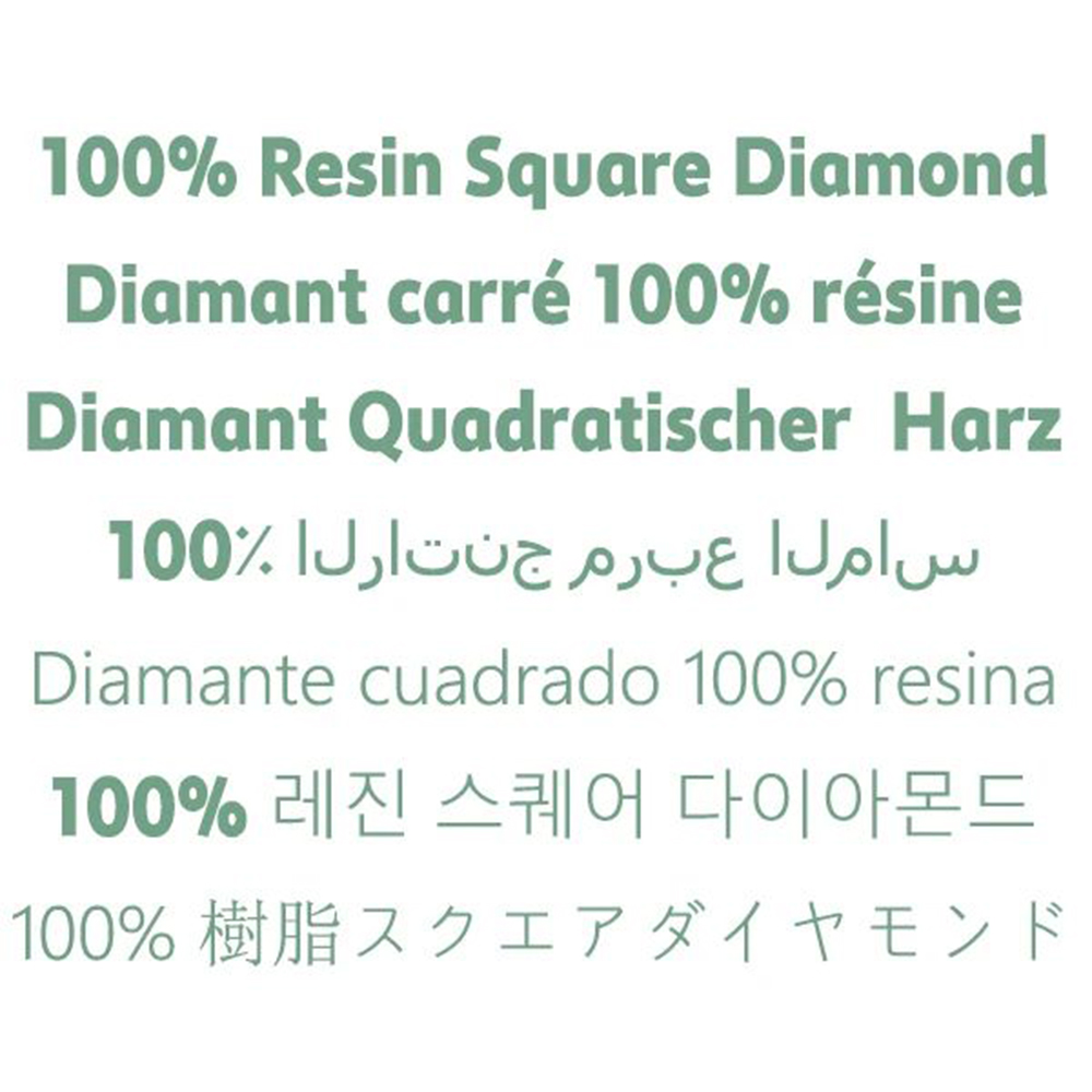 5D DIY AB FD Resin Square Diam - Resin Art World ulasan dan harga