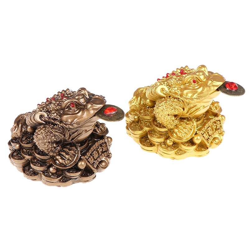 Feng Shui Toad Money LUCKY For - Resin Art Table Top ulasan dan harga