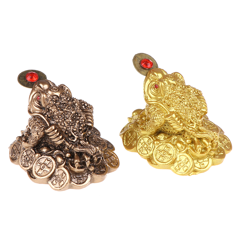 Feng Shui Toad Money LUCKY For - Resin Art Table Top ulasan dan harga