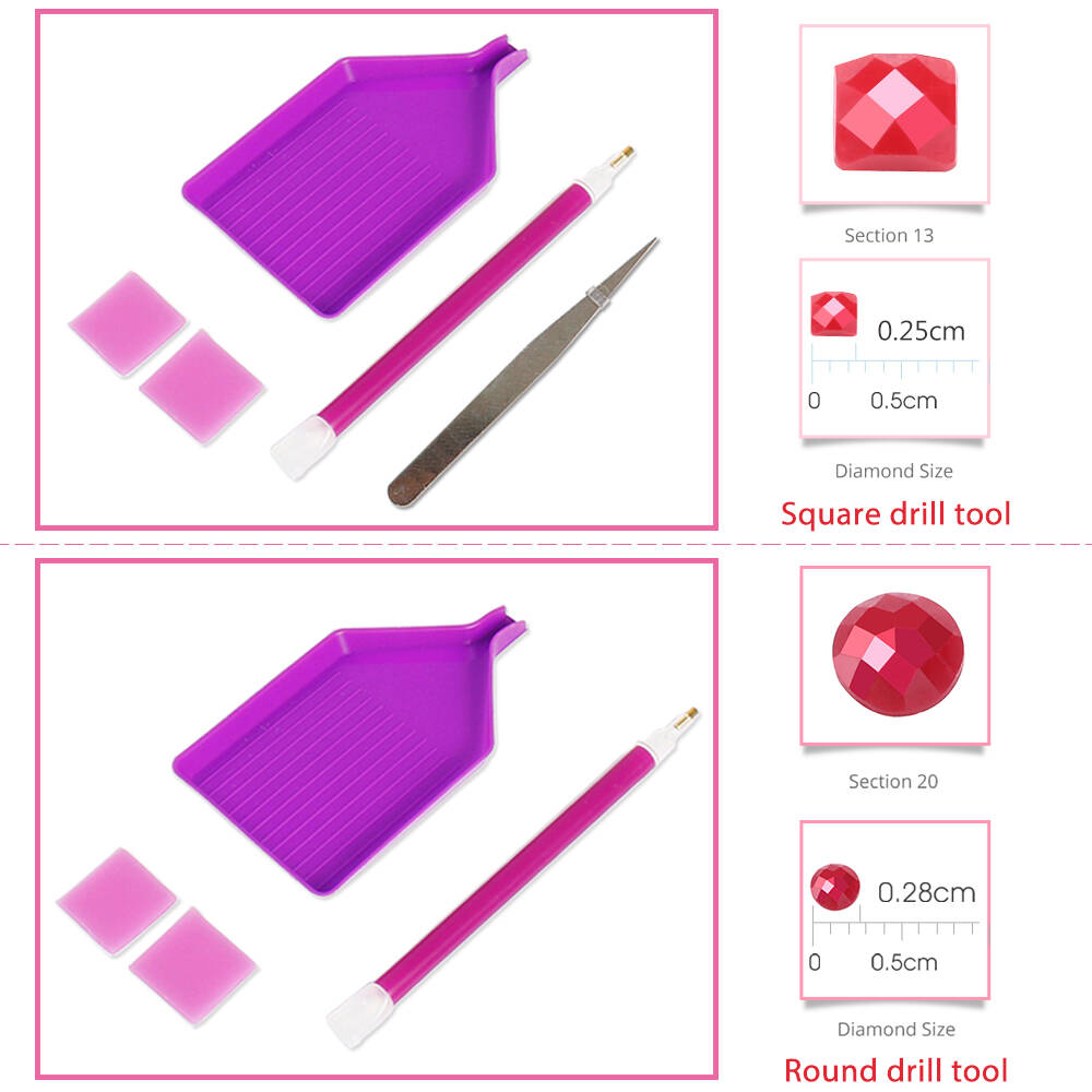 Momoart Full Square Round Diam - Resin Art Equipment ulasan dan harga