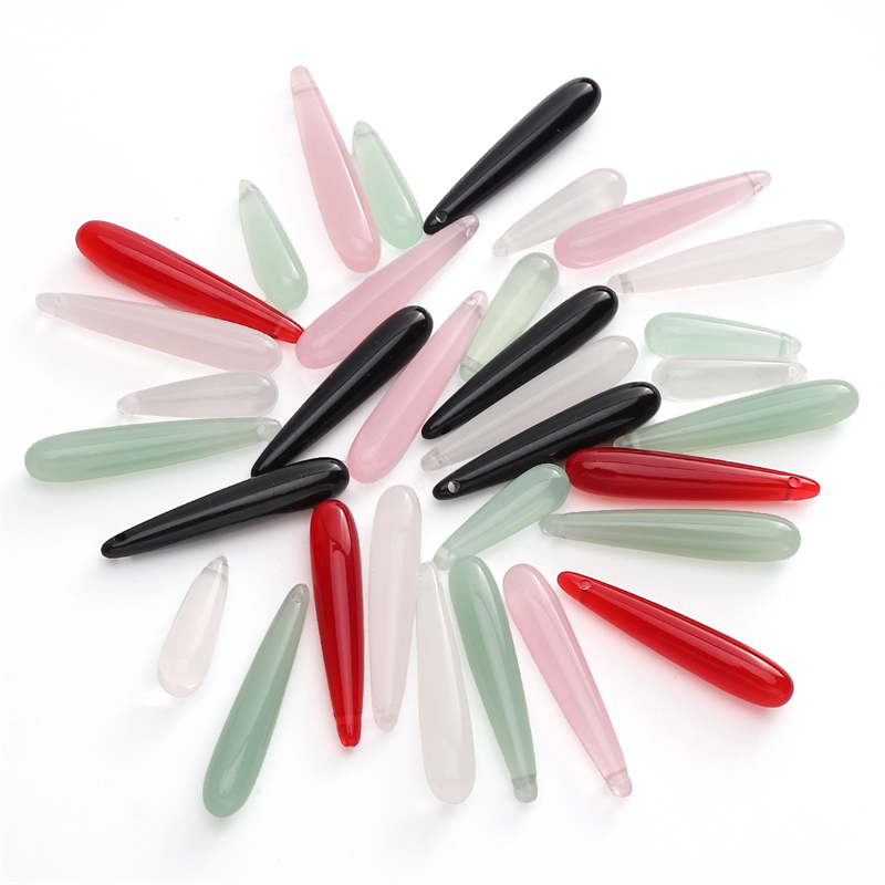5pcs Beads Resin Teardrop Shap - Resin Art Earrings ulasan dan harga