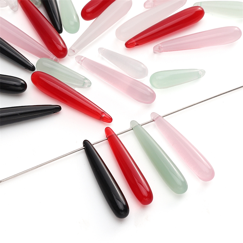 5pcs Beads Resin Teardrop Shap - Resin Art Earrings ulasan dan harga