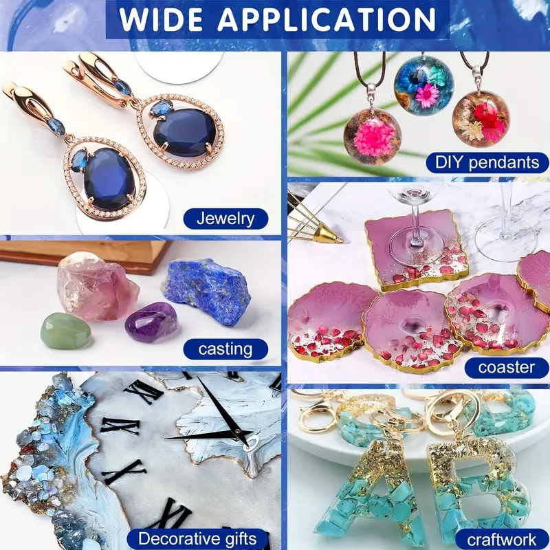 Crystal Clear Epoxy Resin Kit  - Resin Art Table Top ulasan dan harga