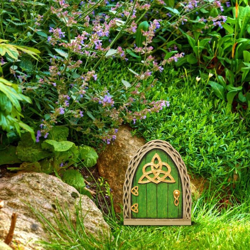 Elf Fairy Door Miniature Garde - Resin Art And Wood ulasan dan harga