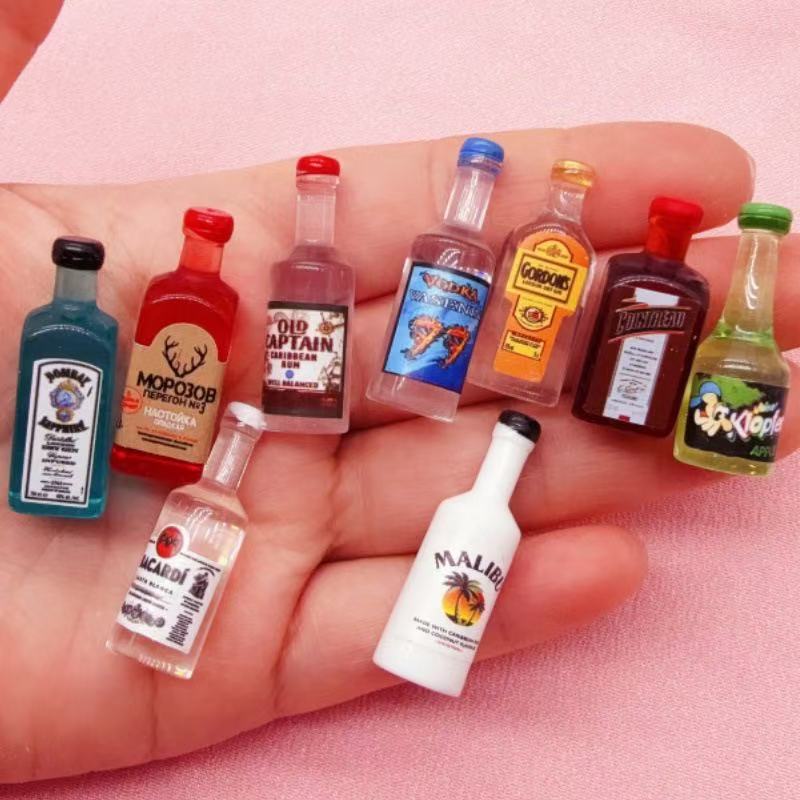 11pcs Mini Simulation Resin 3D - Resin Art Earrings ulasan dan harga