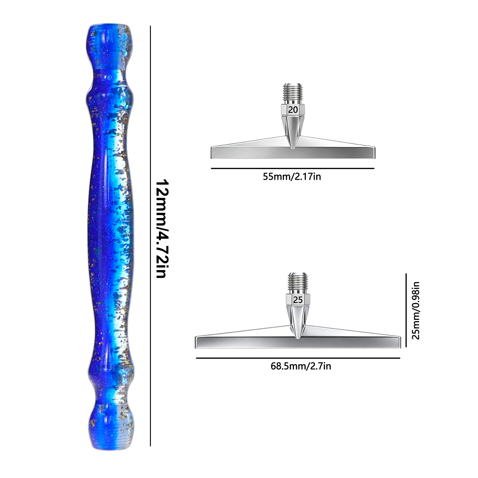 Thin 1-25 Heads Metal High Qua - Resin Art Pen ulasan dan harga