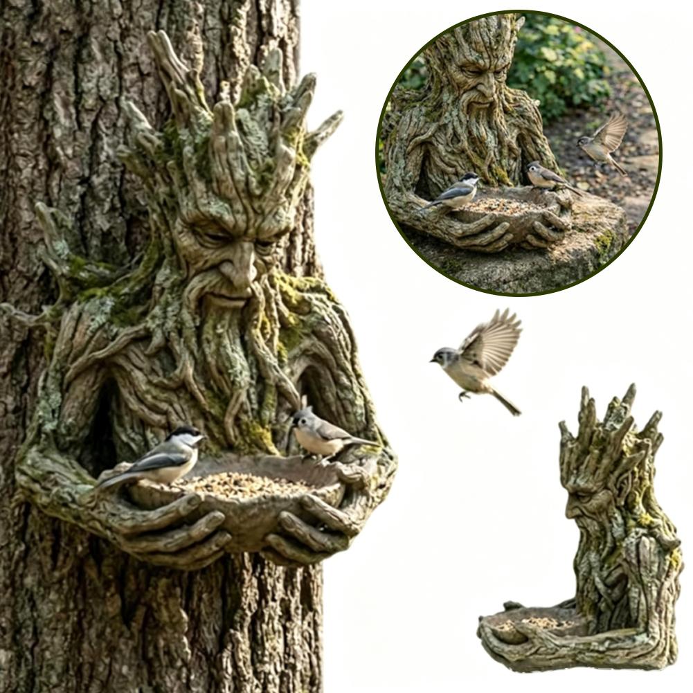 Weatherproof Resin Tree Face B - Resin Art And Wood ulasan dan harga