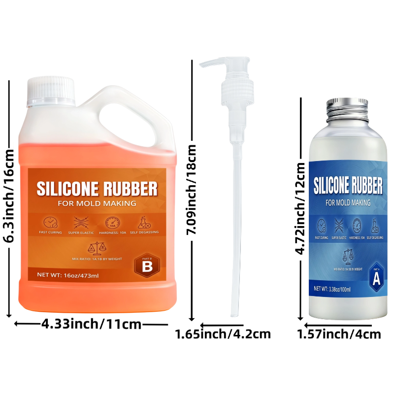 Durable Liquid Rubber Material - Resin Art Equipment ulasan dan harga
