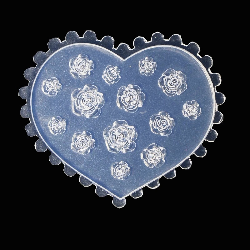 3D Rose Flower Nail Art Decora - Resin Art Equipment ulasan dan harga