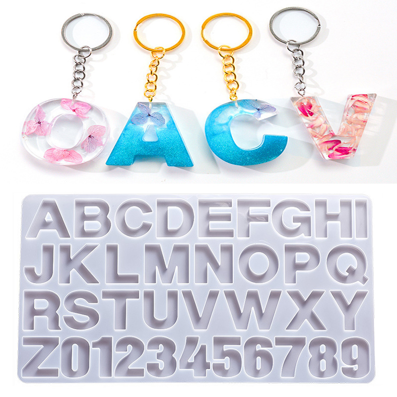Alphabet Epoxy Resin Silicone  - Resin Art Pen ulasan dan harga