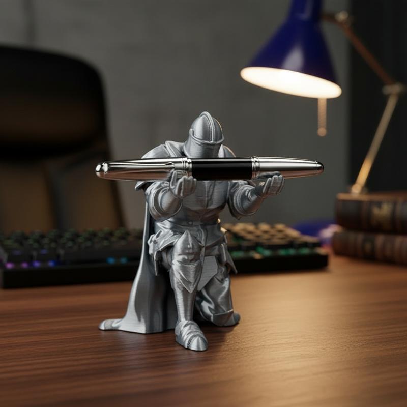 Knight Pen Holder Resin Mediev - Resin Art Equipment ulasan dan harga