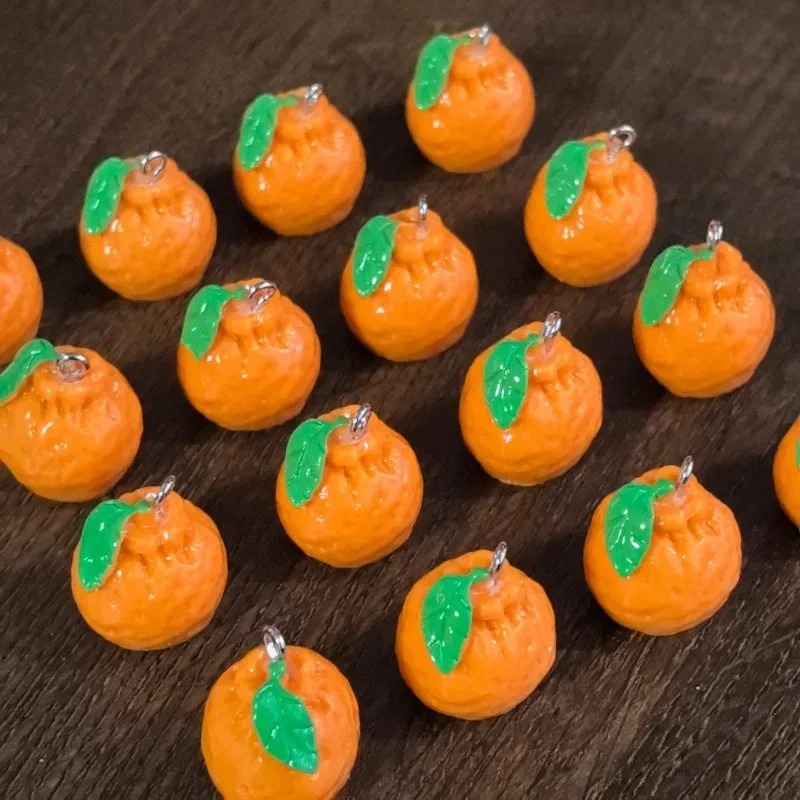 10Pcs 3D Simulation Dekopon Ma - Resin Art Earrings ulasan dan harga