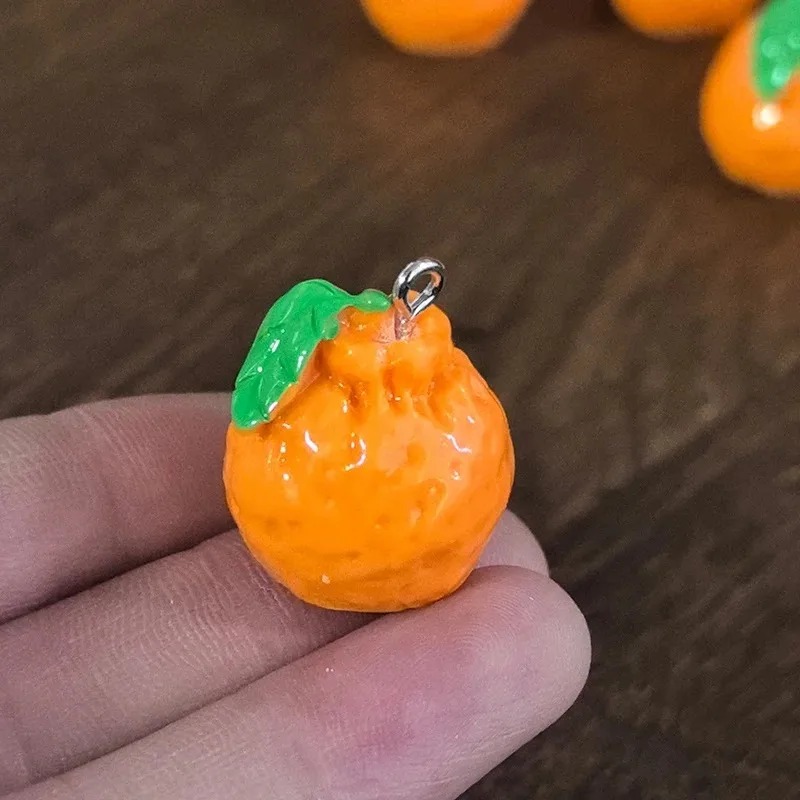 10Pcs 3D Simulation Dekopon Ma - Resin Art Earrings ulasan dan harga