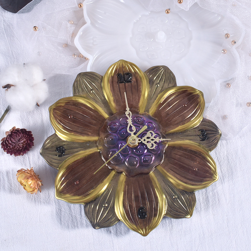 World Map Lotus Leaf Sakura Cl - Resin Art World ulasan dan harga