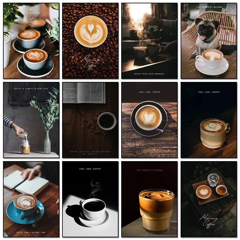 Vintage Morning Coffee Coffee  - Resin Art Quotes ulasan dan harga