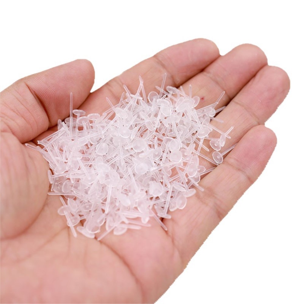 100pcs White Hypoallergenic Ea - Resin Art Earrings ulasan dan harga