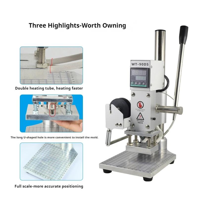 Hot Foil Stamping Machine 300W - Resin Art Logo ulasan dan harga