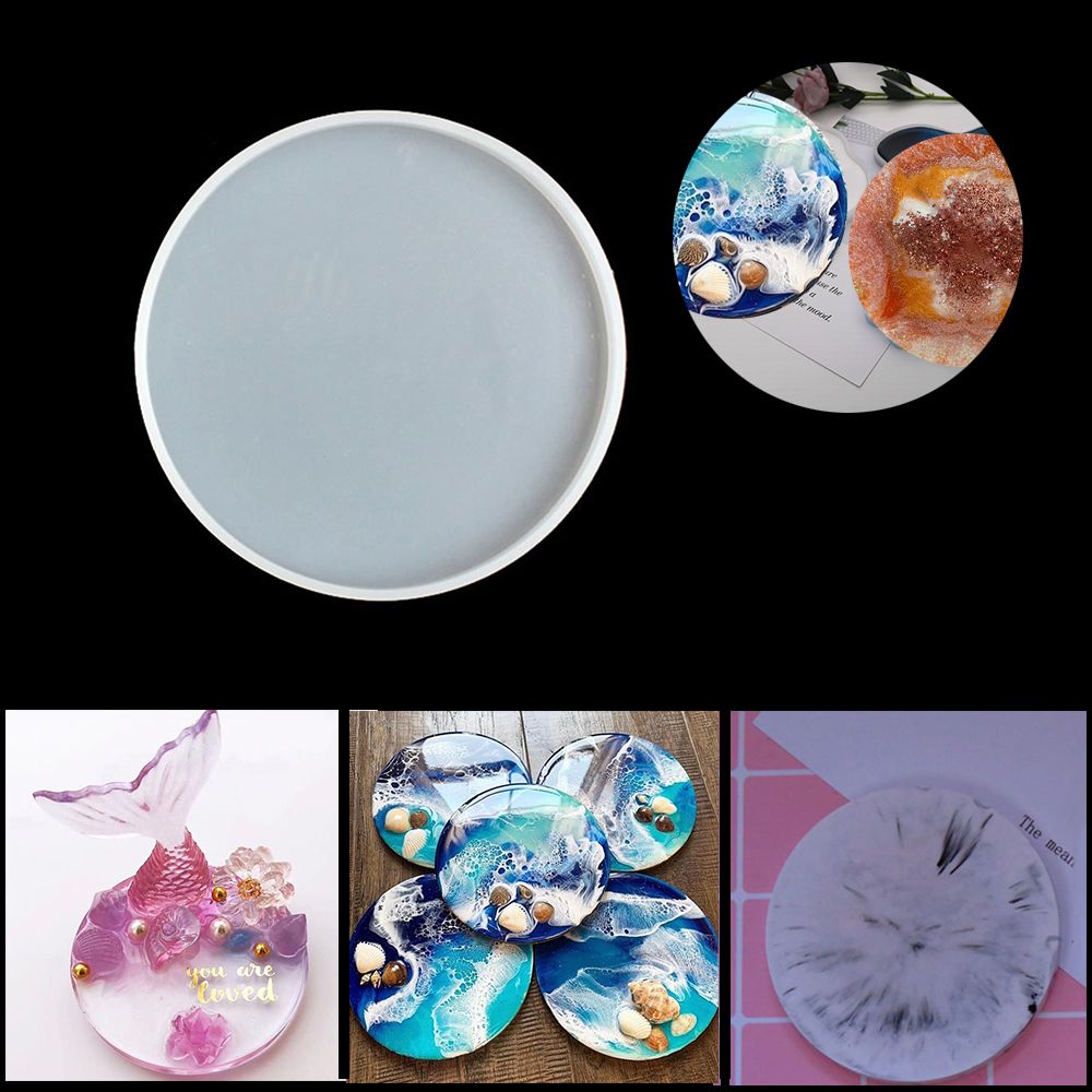 Transparent Fluid Arts Round C - Resin Art Equipment ulasan dan harga