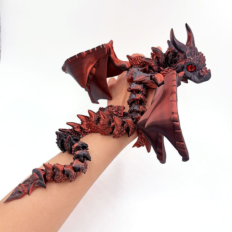 3D Printed Winged Carriage Dra - Resin Art Table Top ulasan dan harga