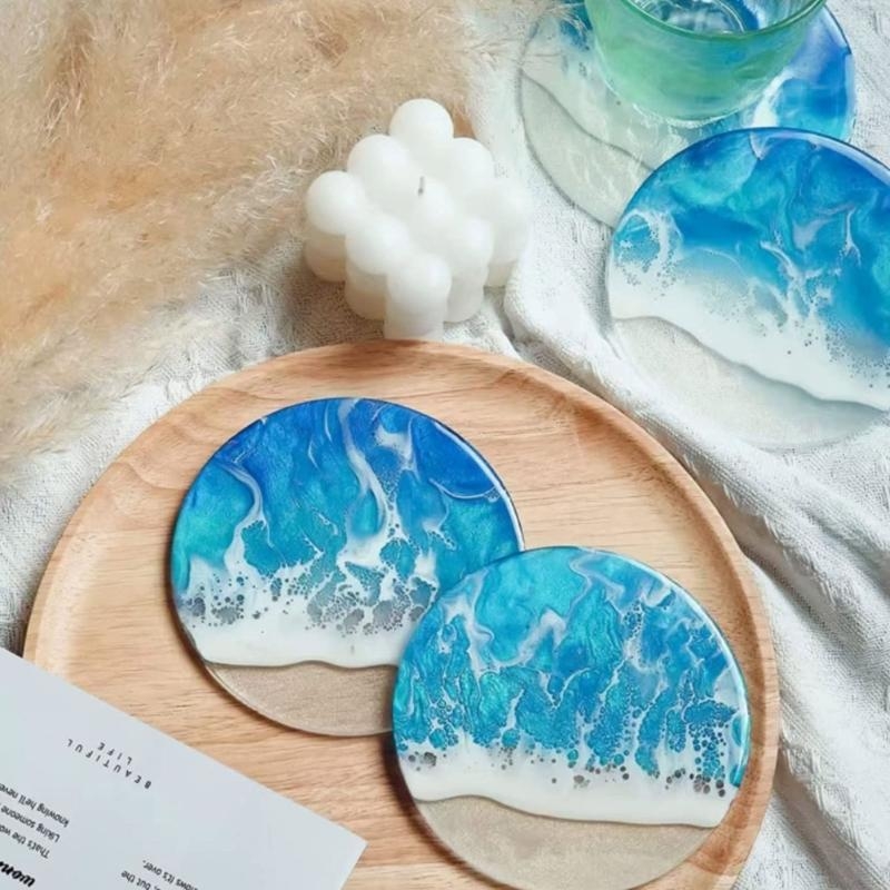 F92D Mold for Epoxy Resin Disc - Resin Art Equipment ulasan dan harga