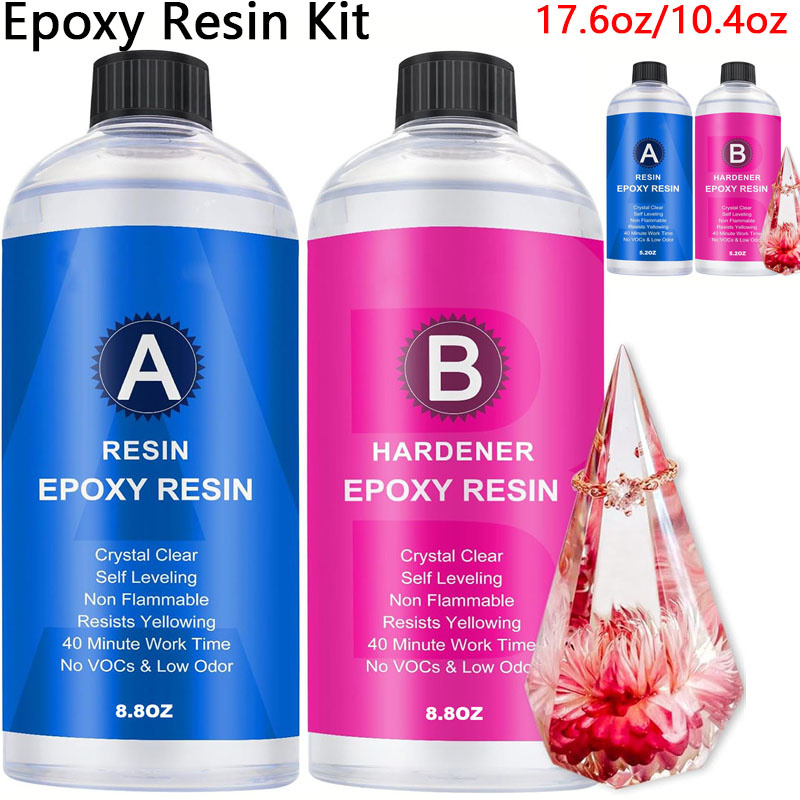 17.6oz/10.4oz Clear Epoxy Resi - Resin Art Table Top ulasan dan harga