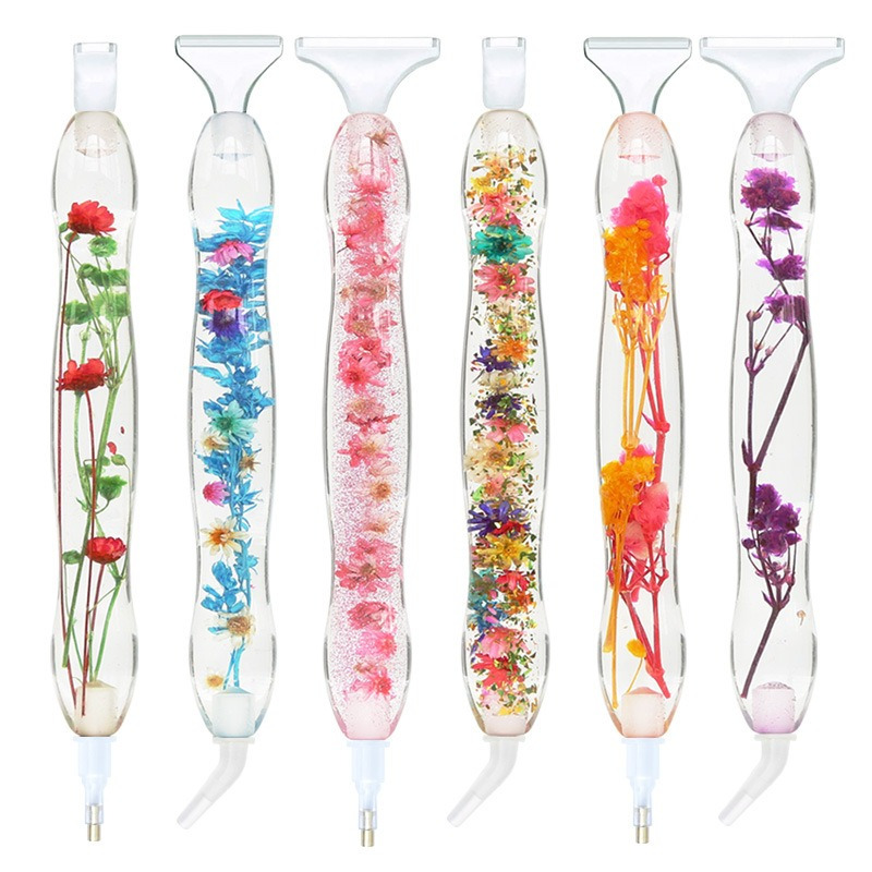 1set Flower Design Resin 5D Di - Resin Art Pen ulasan dan harga