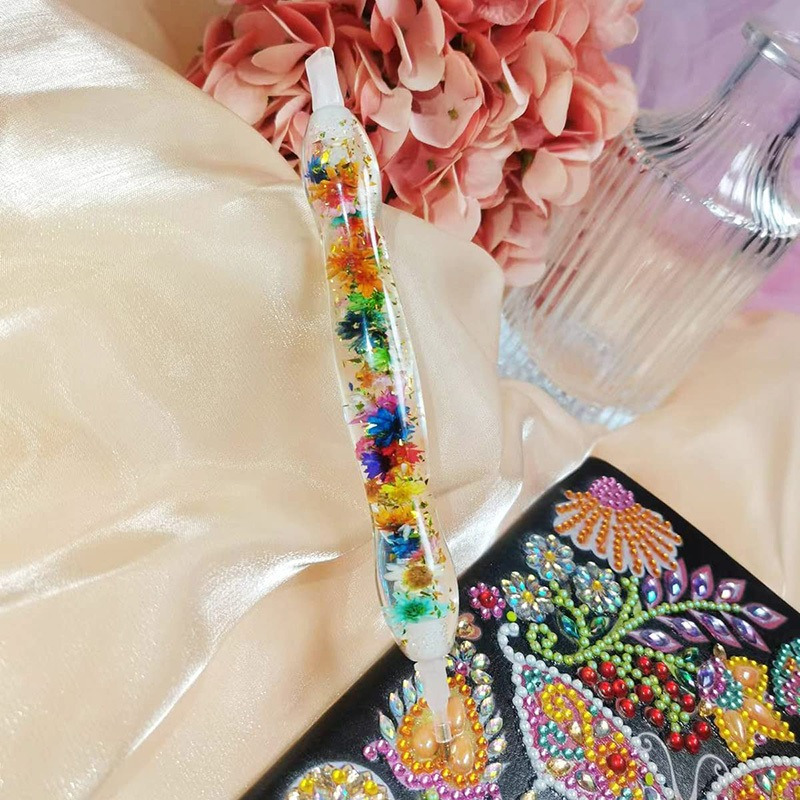 1set Flower Design Resin 5D Di - Resin Art Pen ulasan dan harga