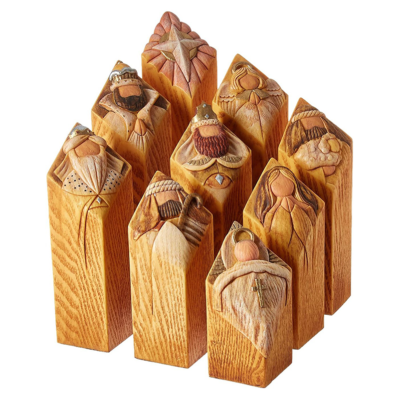 Heaven Nativity Tree Pillar St - Resin Art And Wood ulasan dan harga