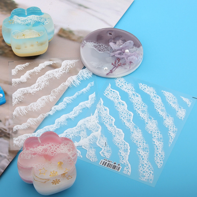 Wave Sticker Resin Filler Crys - Resin Art Equipment ulasan dan harga