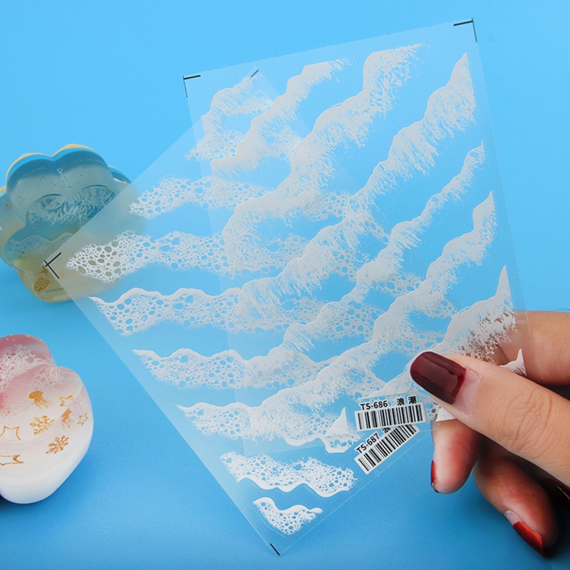 Wave Sticker Resin Filler Crys - Resin Art Equipment ulasan dan harga